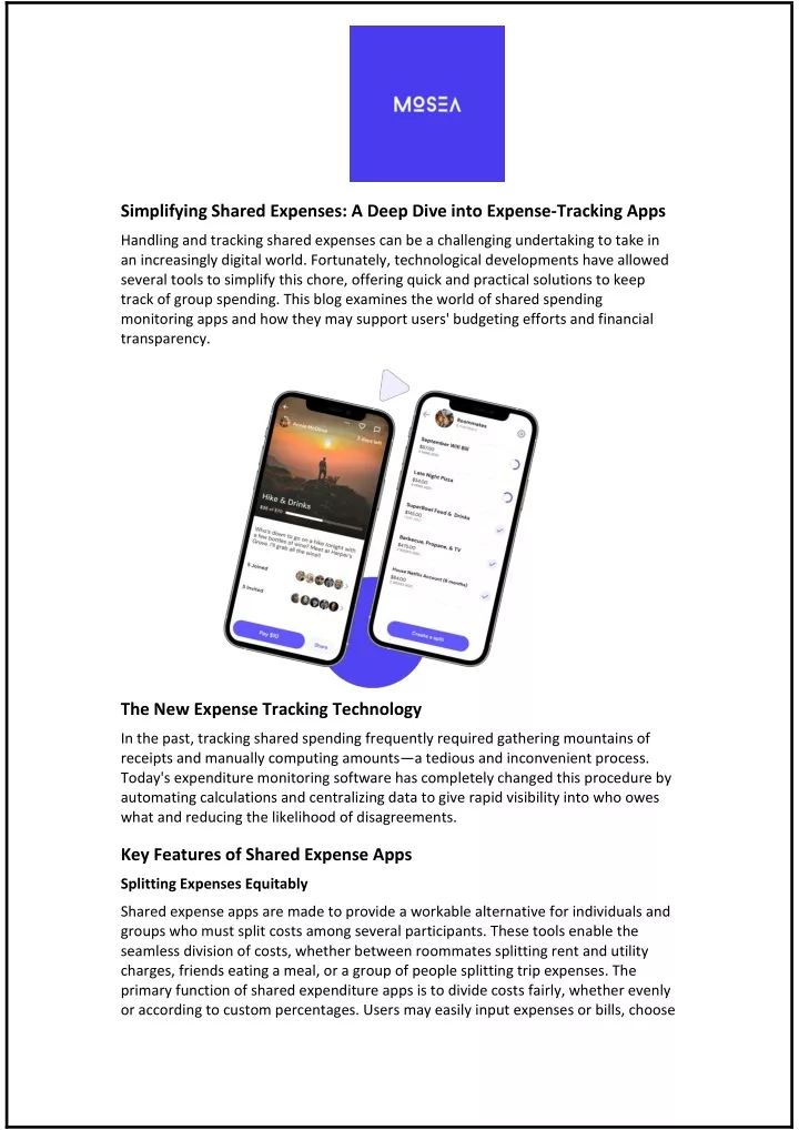 simplifying shared expenses a deep dive into