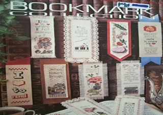 Download PDF Leisure Arts Leaflet, No. 420: Bookmark Collection - Cross Stitch