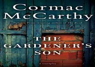 Download PDF The Gardener's Son