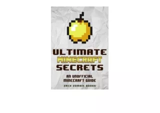PDF read online Minecraft Handbook Ultimate Minecraft Secrets An Unofficial Guide to Minecraft Secrets Tips Tricks and H