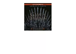 Download PDF A Game of Thrones A Song of Ice and Fire Book 1 for android