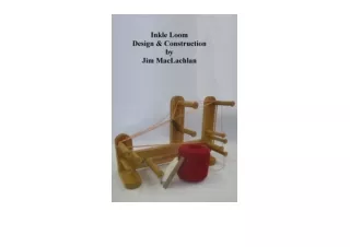 Ebook download Inkle Loom Design and Construction free acces
