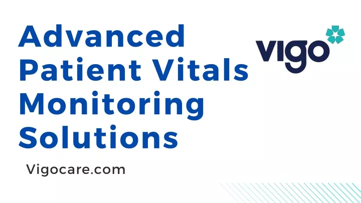 advanced patient vitals monitoring solutions