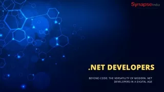 net developers