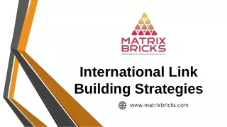 international link building strategies