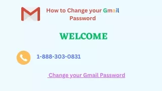 How to Change your Gmail Password