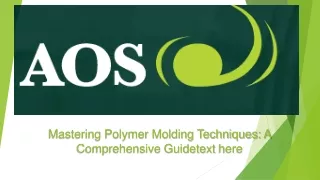 polymer molding