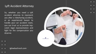 Lyft Accident Attorney