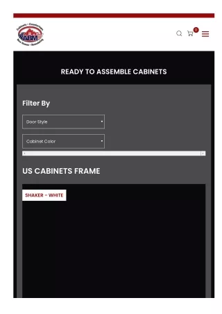 Framed Cabinets | Ready To Assemble Cabinets | Cabinerty