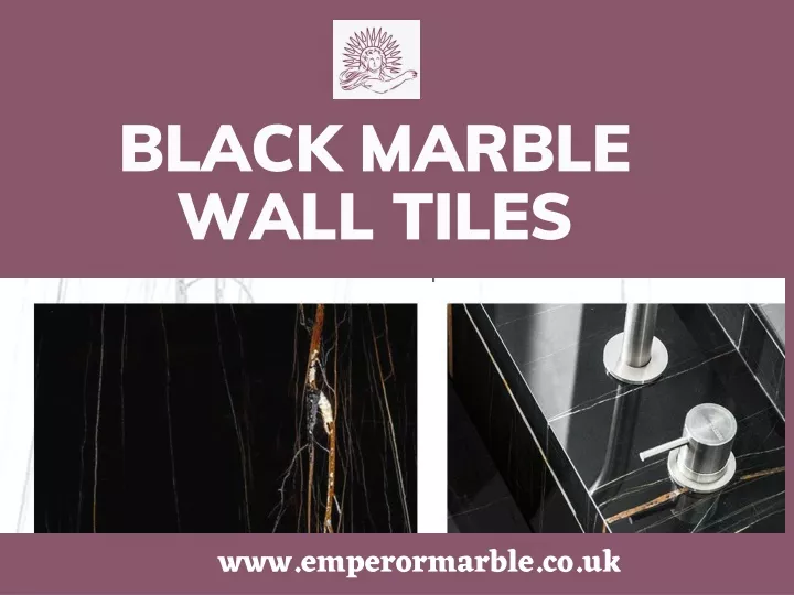 black marble wall tiles