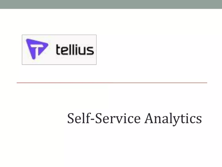 self service analytics