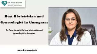 Best Obstetrician and Gynecologist in Gurugram