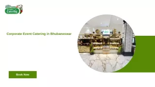 Corporate Event Catering in Bhubaneswar