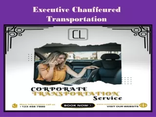 Executive Chauffeured Transportation
