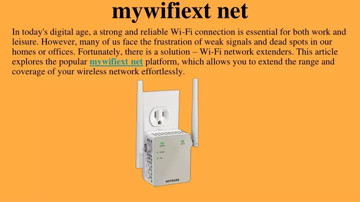mywifiext net