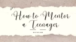 How to Mentor a Teenager (1)