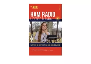 Kindle online PDF The ARRL Ham Radio License Manual full
