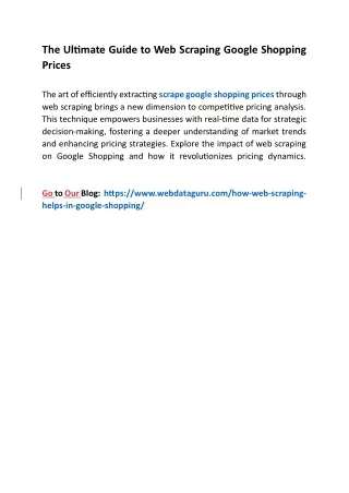 the ultimate guide to web scraping google
