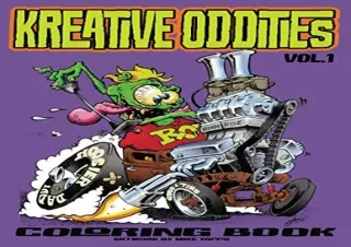READ ONLINE Kreative Oddities Coloring Book Volume 1