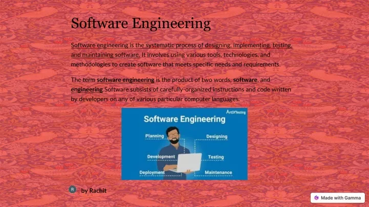 software engineering