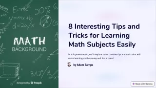 Unlocking Math's Complexity: Engaging Tips for Effective Learning