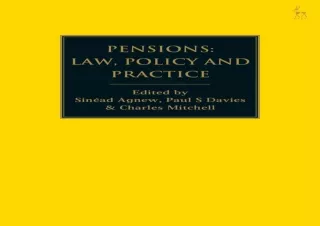 READ [PDF] Pensions: Law, Policy and Practice