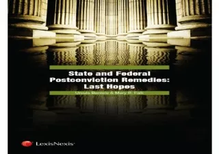 $PDF$/READ/DOWNLOAD State and Federal Postconviction Remedies: Last Hopes