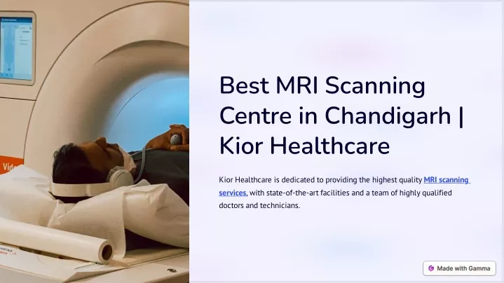 best mri scanning centre in chandigarh kior