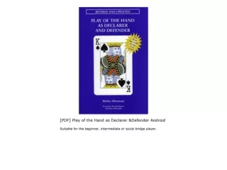 [PDF] Play of the Hand as Declarer & Defender Android