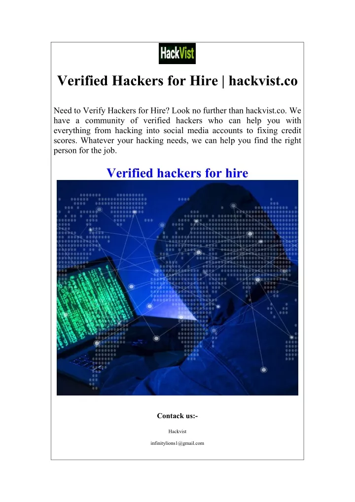 verified hackers for hire hackvist co