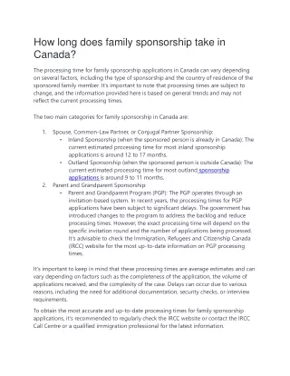 How-long-does-family-sponsorship-take-in-Canada