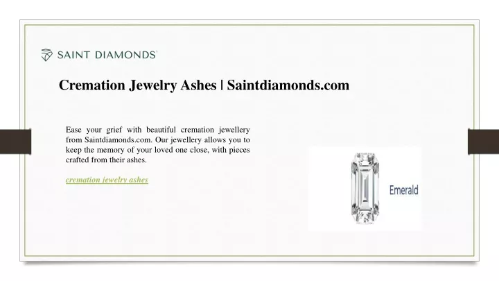 cremation jewelry ashes saintdiamonds com