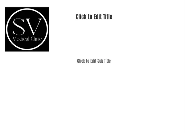 Skin Vitality Medical Clinic Oakville