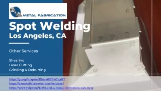 Spot Welding Service Los Angeles, CA 08-2023