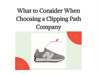 what to consider when choosing a clipping path