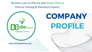 dcodepharma the best pharma training and placement service in delhi ncr