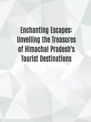 Himachal Pradesh trekking packages