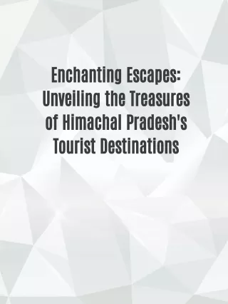 Himachal Pradesh Trekking Packages