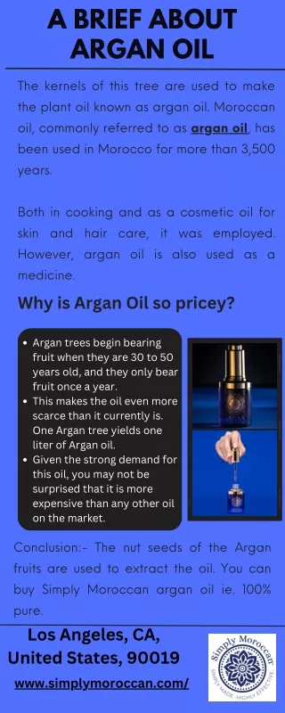 A brief about Argan Oil