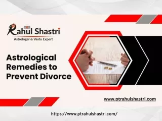 Astrological Remedies to Prevent Divorce