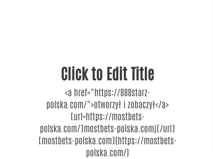 click to edit title a href https 888starz polska