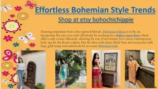 effortless bohemian style trends