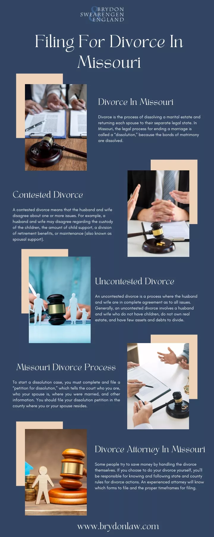 filing for divorce in missouri