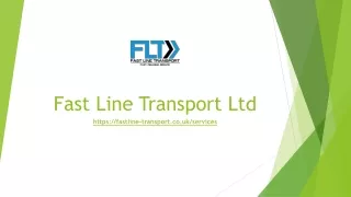 Event Transportation Services In London | Fastline-transport.co.uk