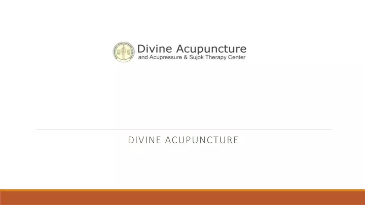 divine acupuncture