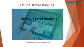 online travel booking