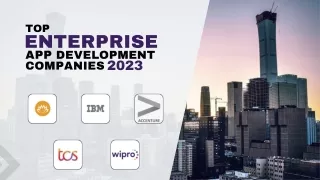 Top enterprise app development companies in 2023