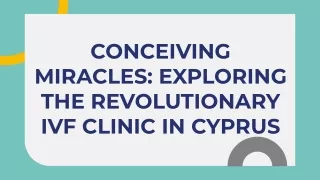 conceiving miracles exploring the revolutionary