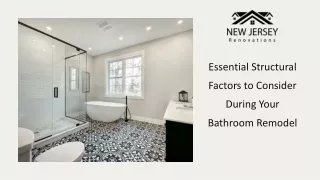 Essential Structural Factors to Consider During Your Bathroom Remodel