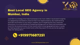 Best Local SEO Agency in Mumbai, India
